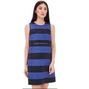 ThredUp Banana Republic Striped Rugy St Sleeveless Sheath Dress